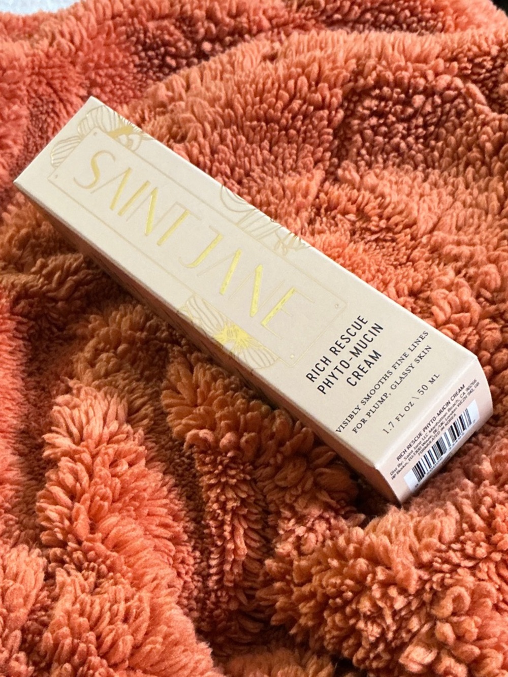 Saint Jane Rich Rescue Phyto-Mucin Cream - Peach